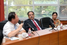 Prime Minister of Nepal, Mr. Prachanda Visited Institute of Botany