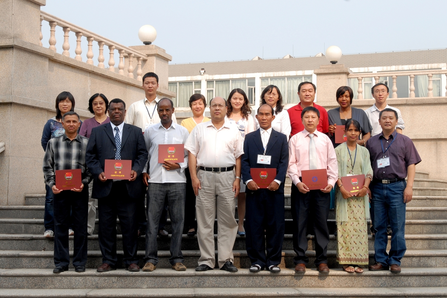 The international training course was finished