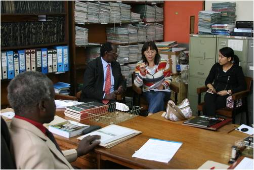 Institute of Botany strengthen the cooperation with Africa