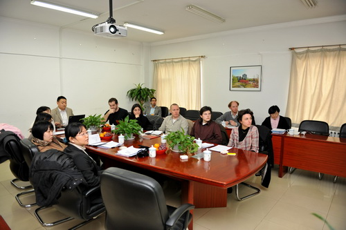 French Delegation visited the Institute of Botany