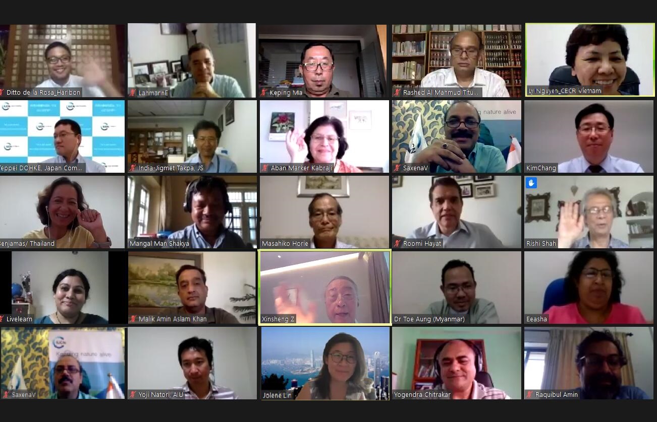 2020 Meeting of the IUCN Asia Regional Members Committee held online